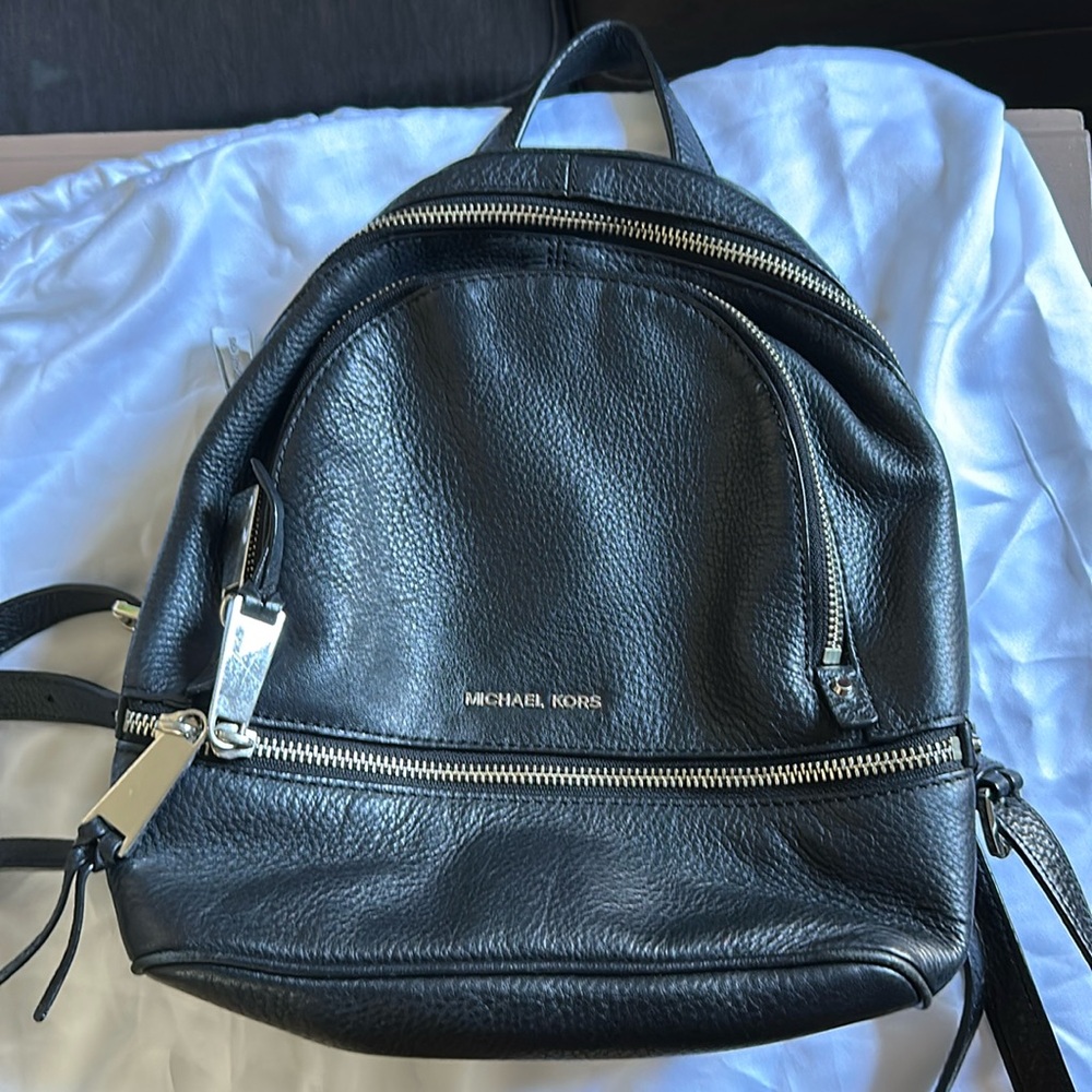 Michael Kors leather mini backpack